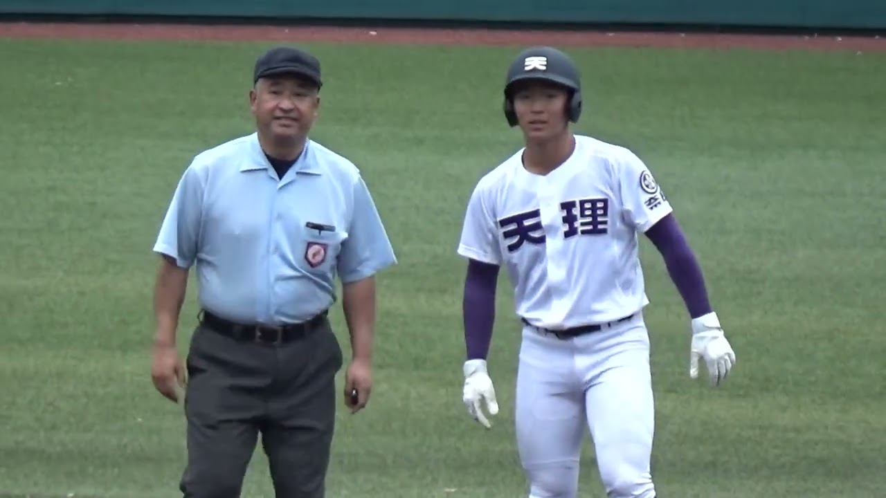 2024/4/29　天理vs高田商業　１回🥎天理、初回から打者一巡の猛攻🥎
