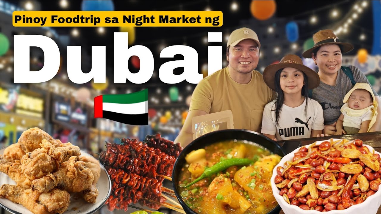 Pinoy NIGHT MARKET sa Al Rigga Bukas Na! | Pinoy Family in UAE
