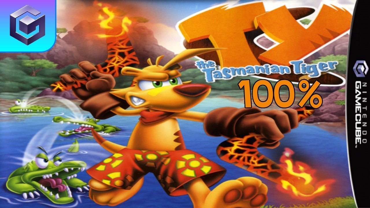 Longplay of Ty The Tasmanian Tiger 100% Nintendo Gamecube