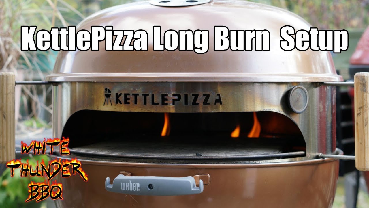 KettlePizza Long Burn Setup