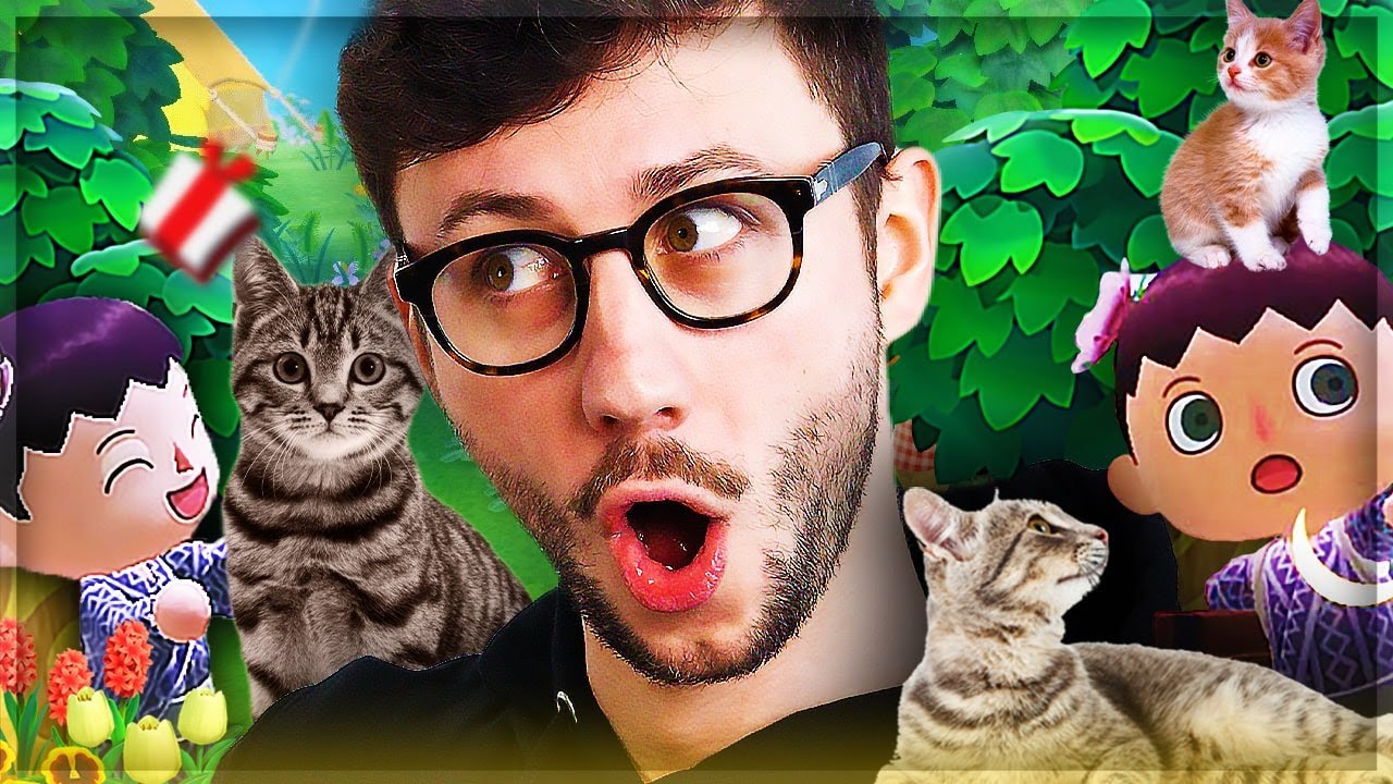 DES ANIMAUX DE COMPAGNIE SUR ANIMAL CROSSING ??? - VISITE D'ÎLE avec PONPON