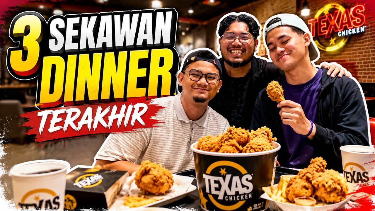 EP 10 | 3 SEKAWAN DINNER TERAKHIR 🥪 