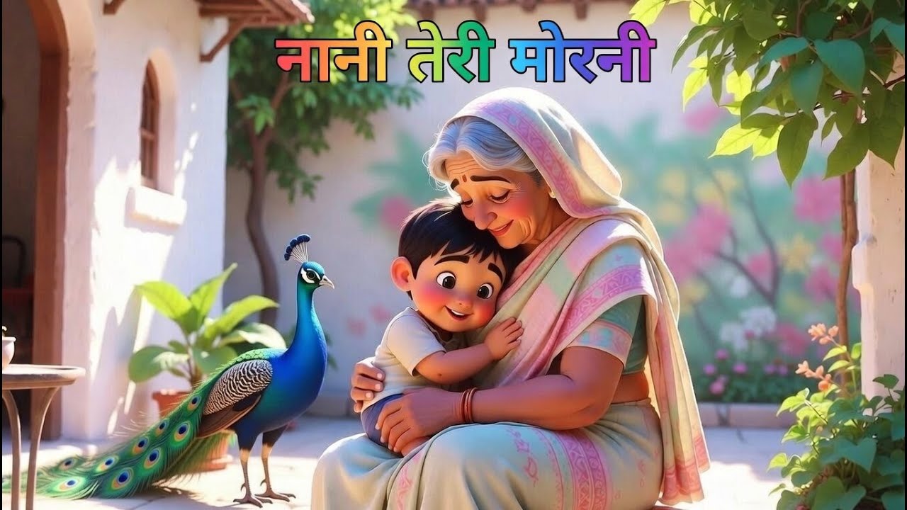 नानी तेरी मोरनी 🦚 | Hindi Nursery Rhyme | Story for Kids