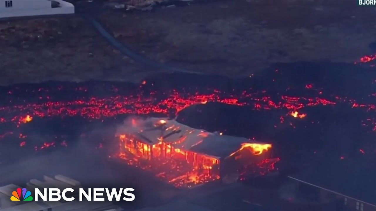 Thousands evacuated after volcano erupts in Iceland