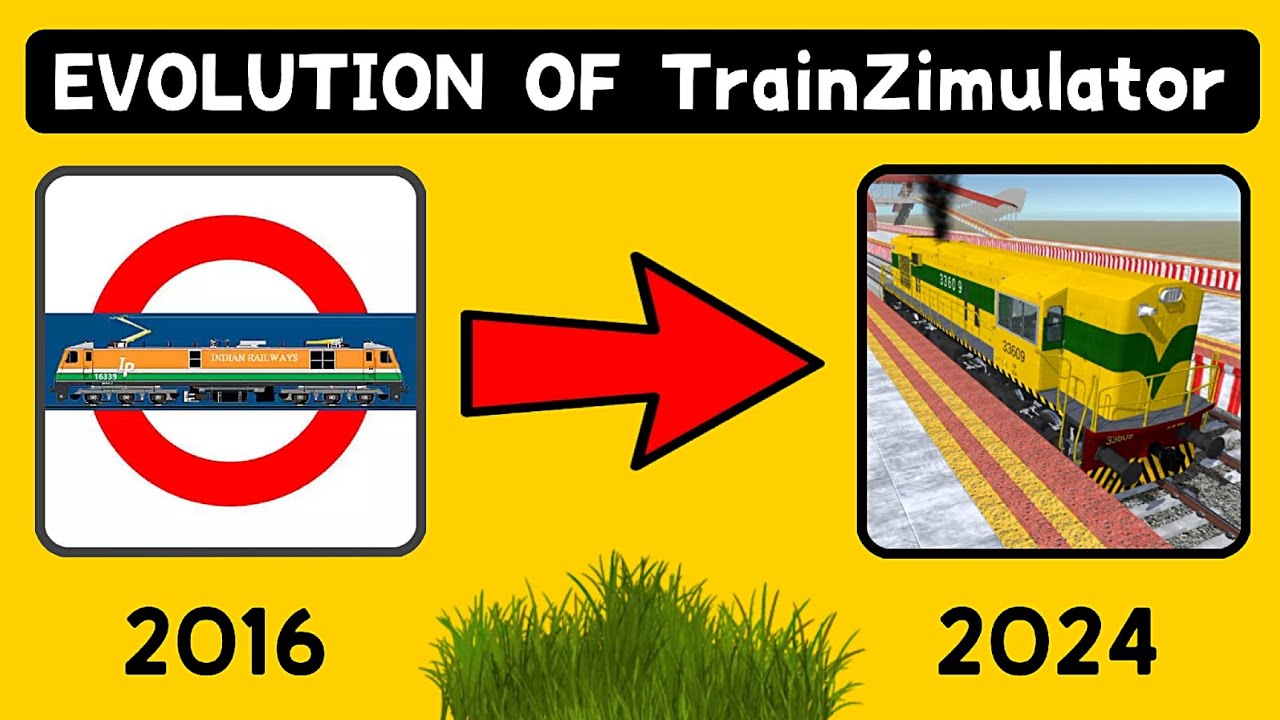 Evolution of TrainZimulator | 2016 - 2024 | Radan Games