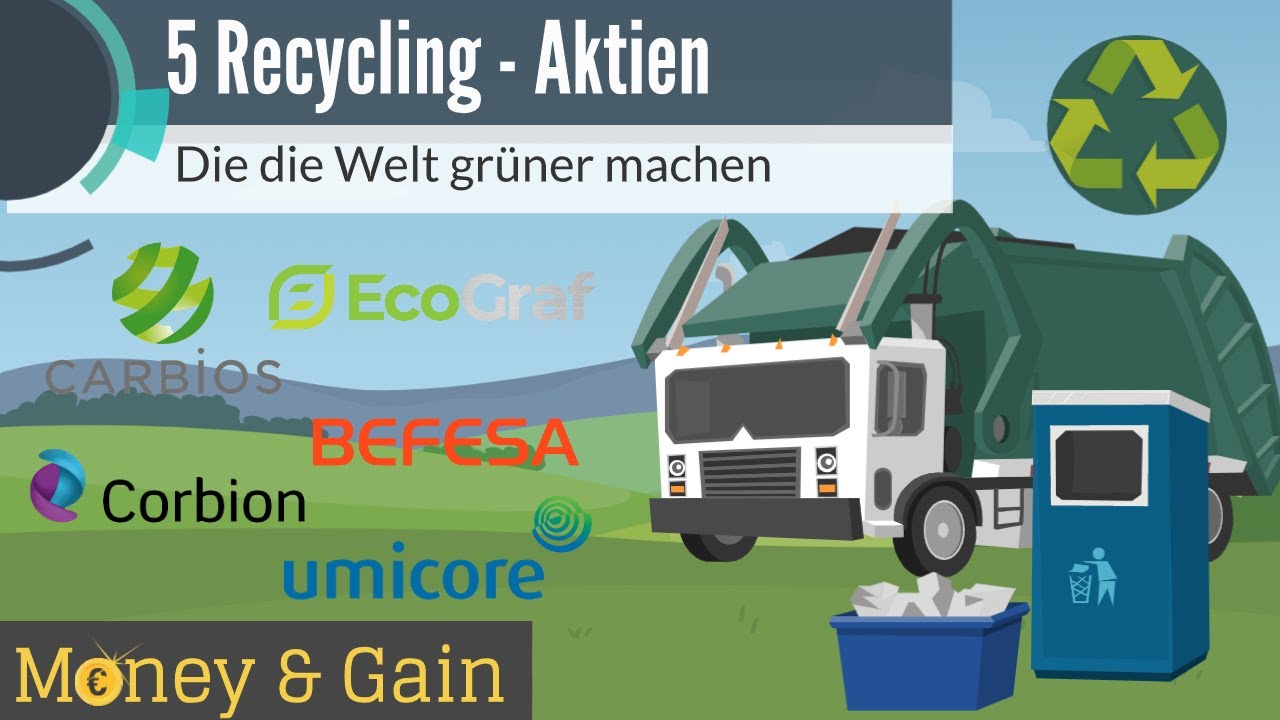 5 Recycling Aktien die die Welt grüner machen