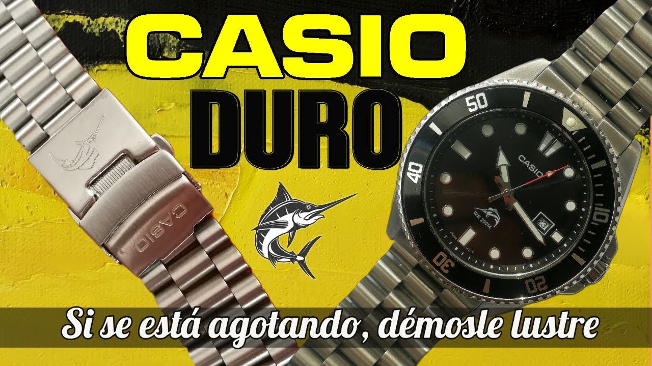 CASIO MARLIN DURO: si se está agotando, démosle lustre