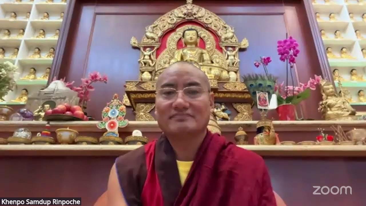 Vajra Speech teachings with Khenpo Samdup Rinpoche Sun, Dec 14, 2025 (Part 2)