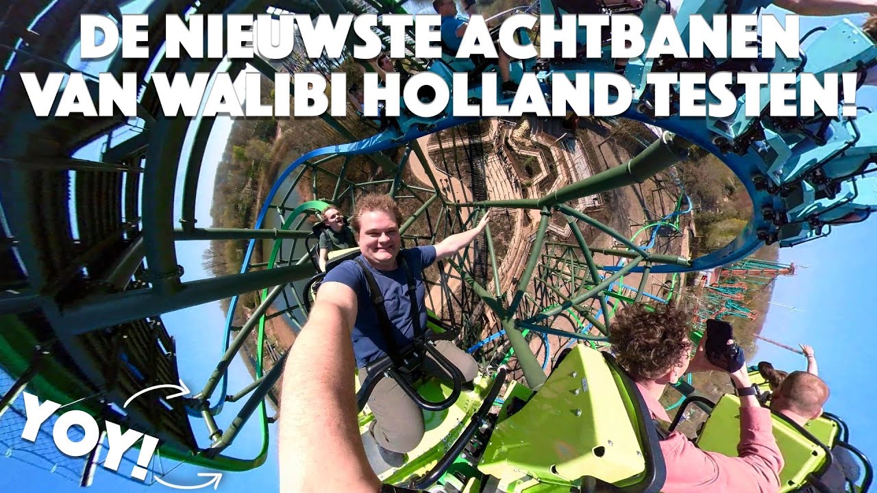 YOY Review! ALLES over de nieuwste achtbanen in Walibi Holland!