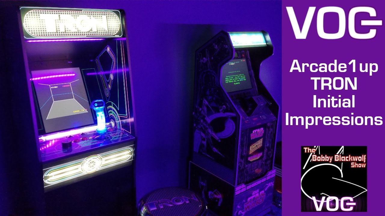 Arcade1up TRON Build and First Impressions