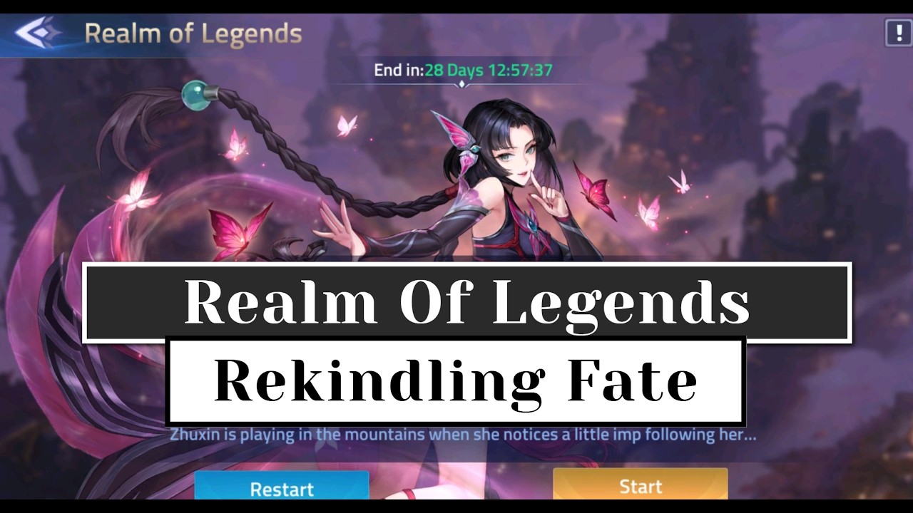REALM OF LEGENDS REKINDLING FATE WALKTHROUGH Mobile Legends: Adventure