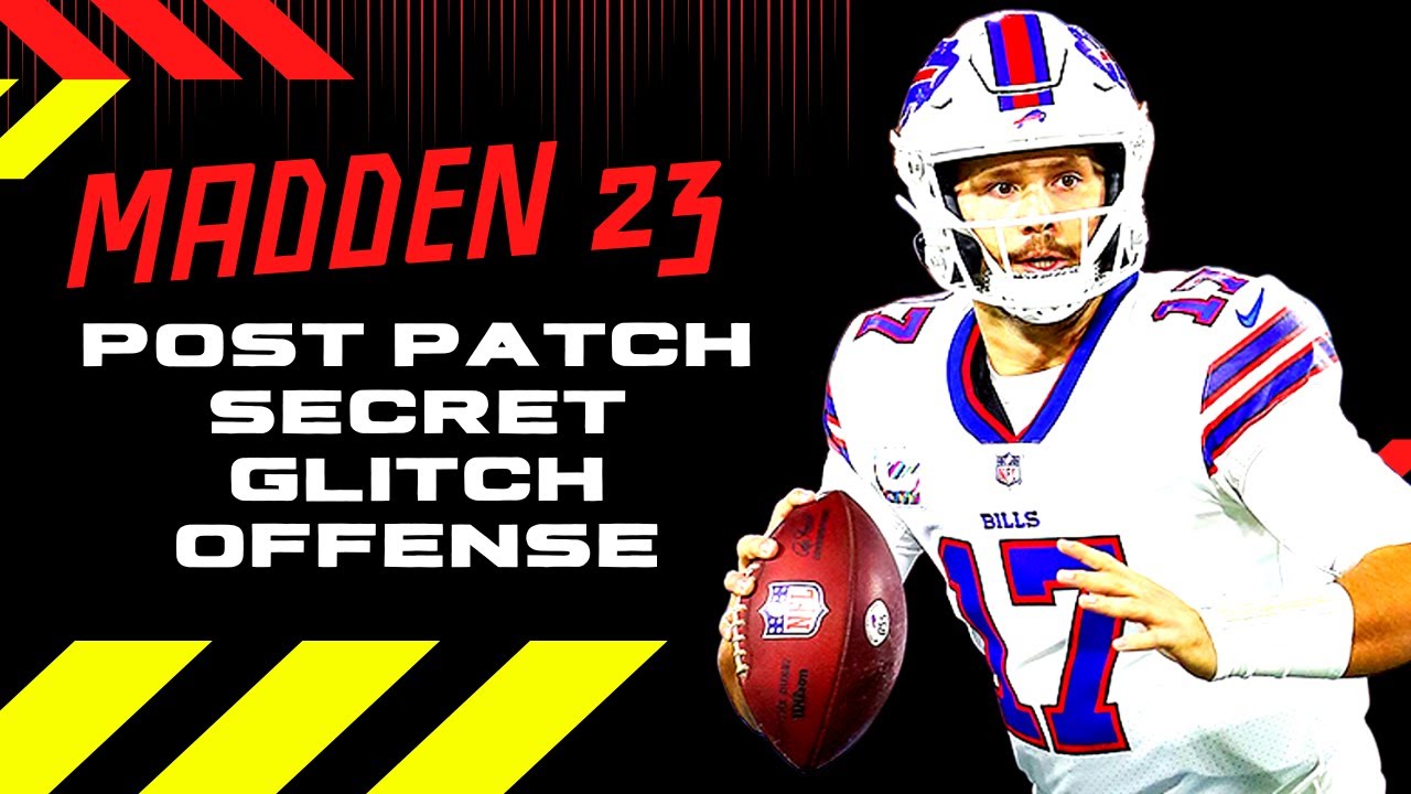 Post Patch Tight Offset Tight end Secret Glitch Offense in  Madden 23
