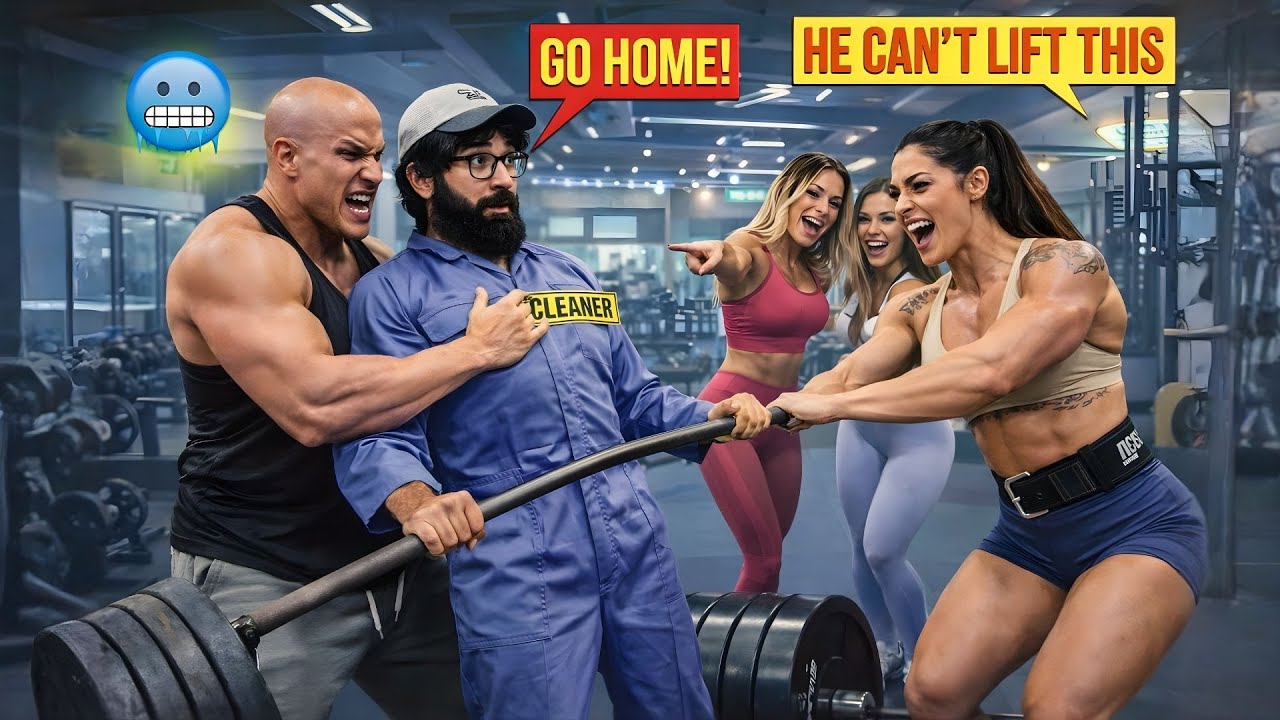 They Thought He Was Weak—The Mop Proved Them WRONG | Anatoly GYM PRANK #2