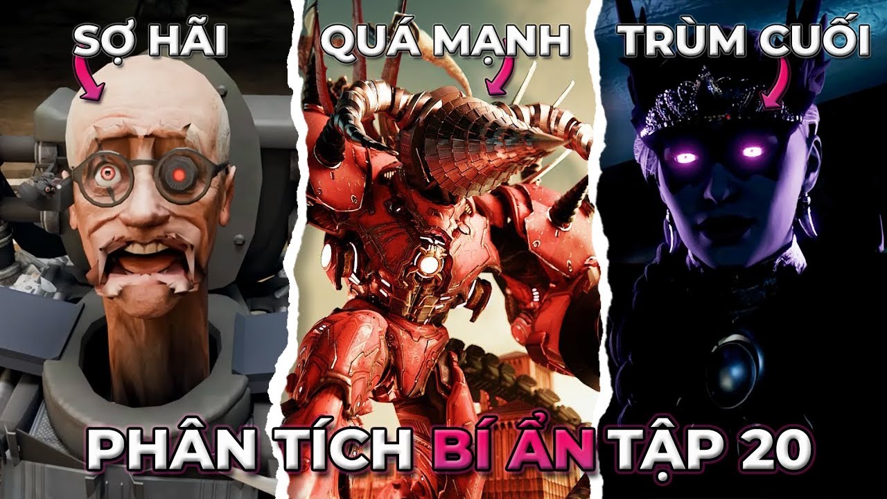 Phân Tích Bí Ẩn Skibidi Toilet Multiverse 20