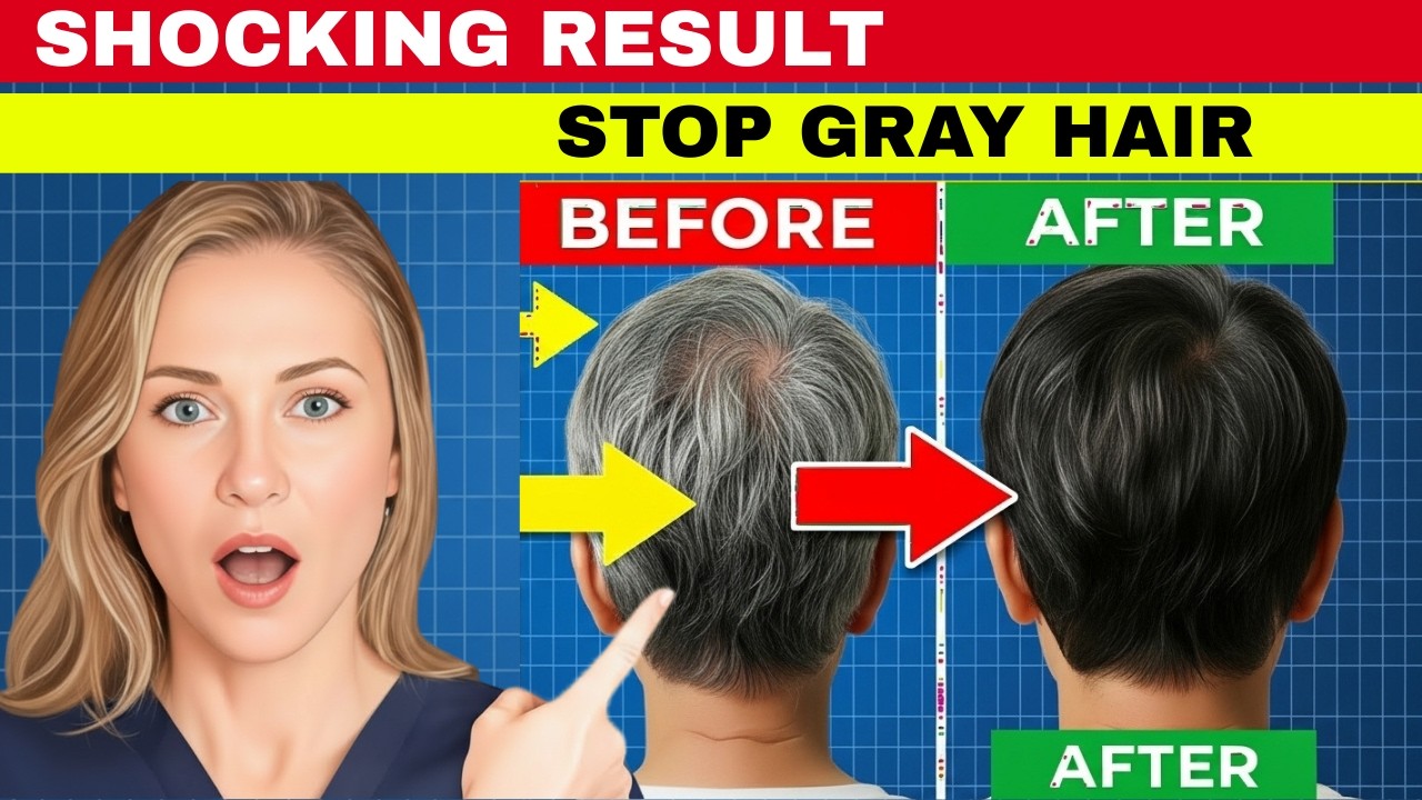 Dr. Sara Collins: 1 Vitamin That Supports Gray Hair Naturally