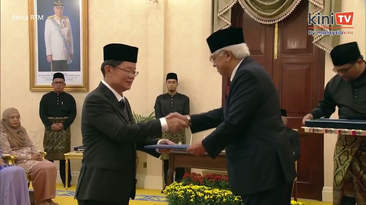 Chow Kon Yeow angkat sumpah sebagai Ketua Menteri Pulau Pinang yang baru