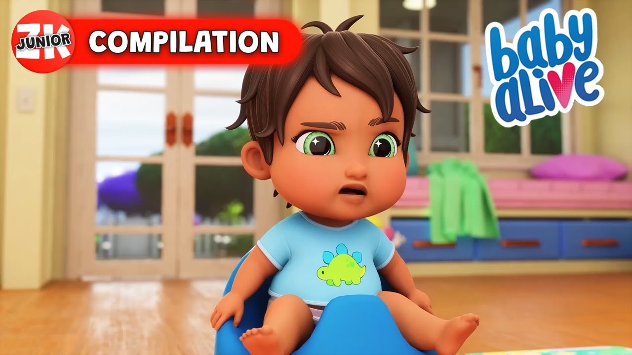 Пора на горшок! 🧻 Baby Alive | Подборка серий | ZeeKay Junior