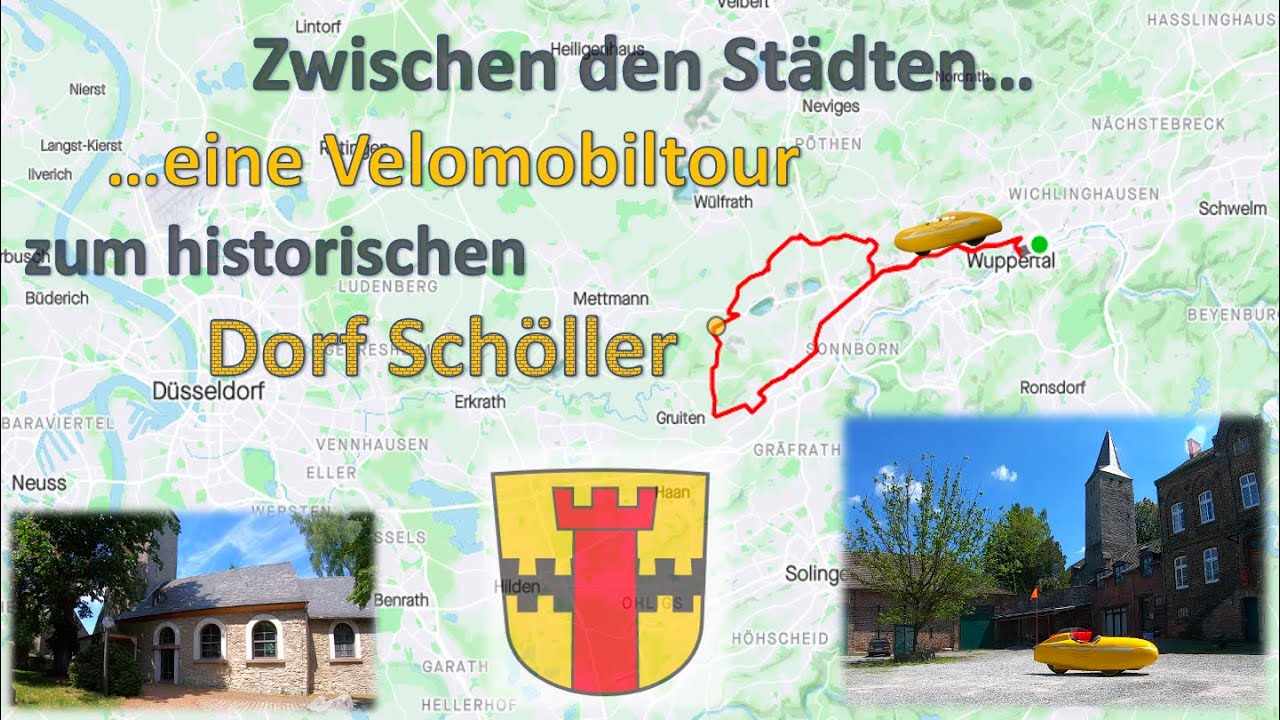 Between the Cities - a Velomobile Tour to the Historic Village of Schöller