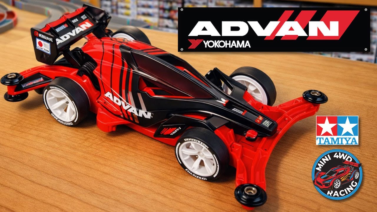 Распаковка Tamiya Advan Aero Avante Limited
