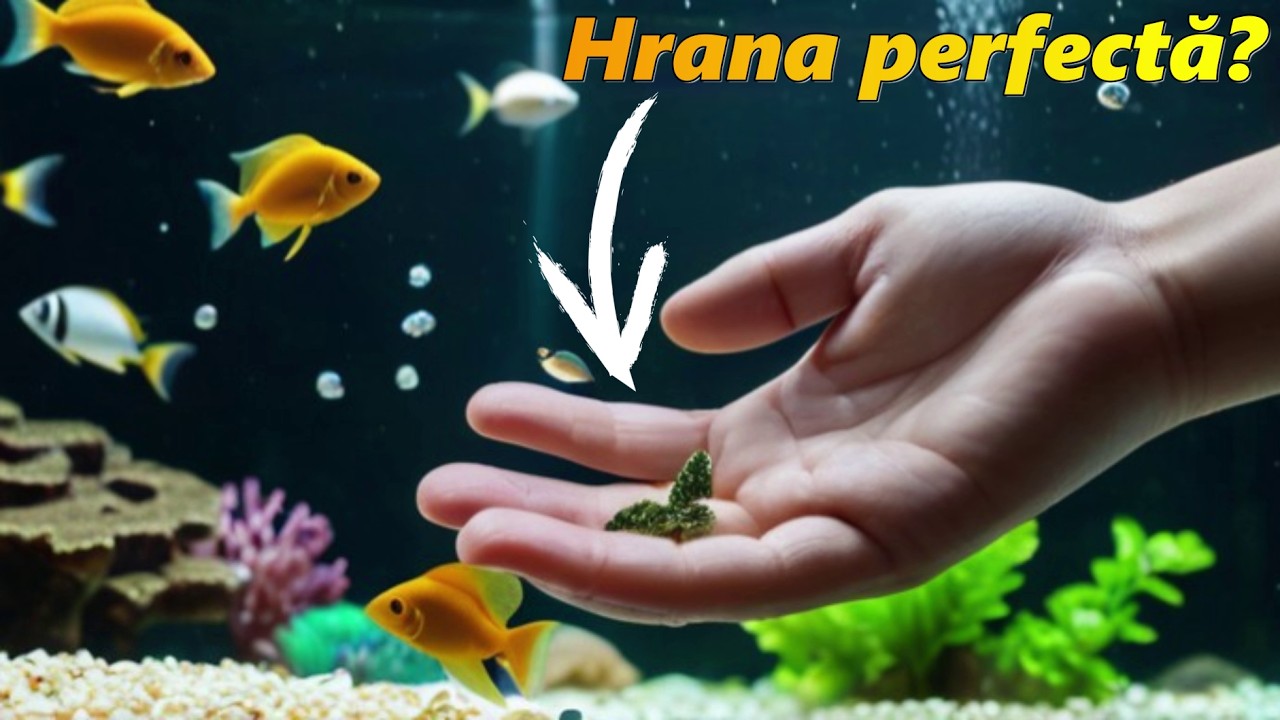 Ce mancare le dăm peștilor de acvariu (V1 ghid HRANĂ USCATĂ + concurs)