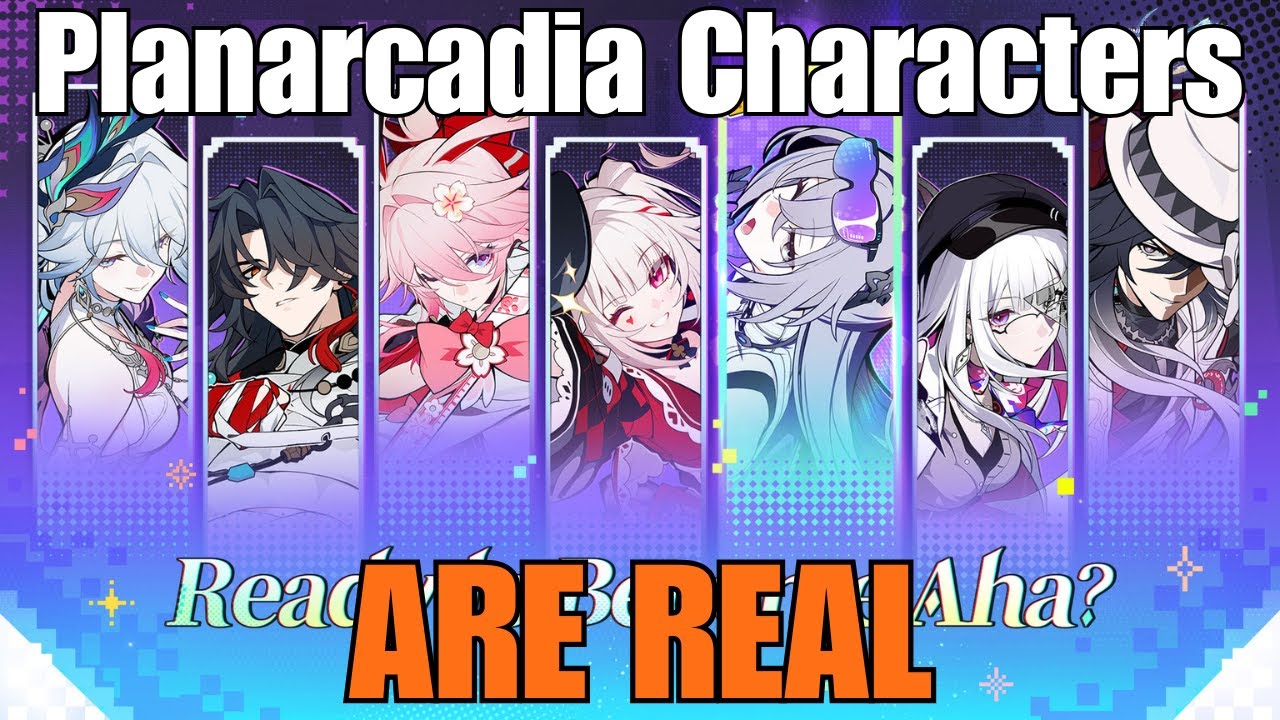 HSR Announced the Planarcadia Characters!