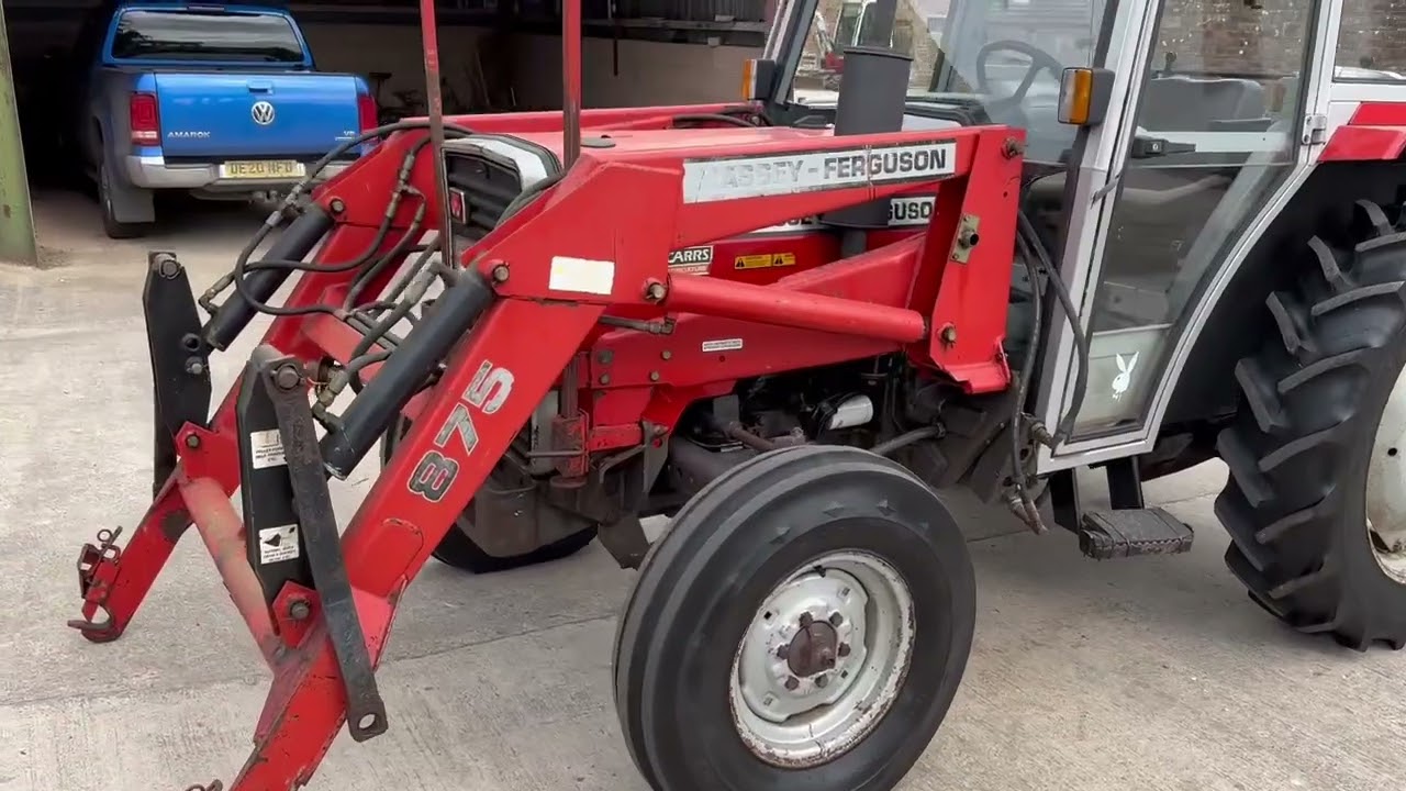 Massey Ferguson 350 & Loader, D&A Kidd LTD, www.dandakidd.co.uk