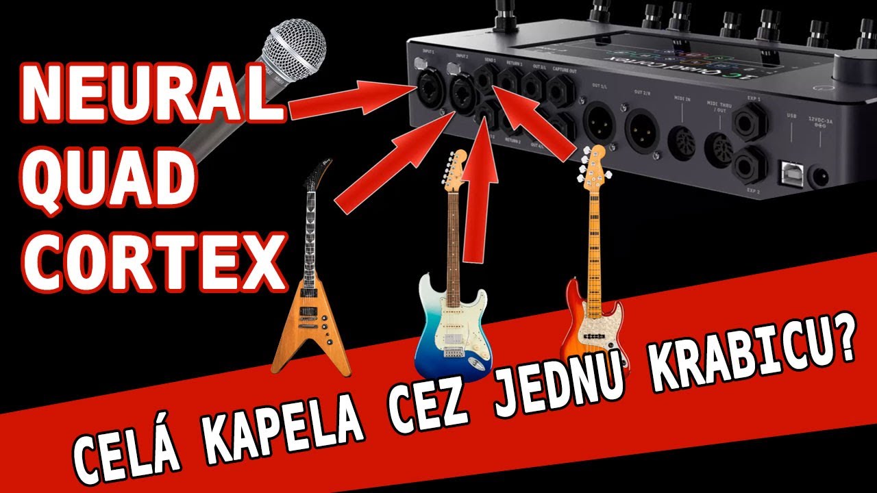 Neural Quad Cortex - špičková mašinka do gitarového puzdra (SK/CZ)