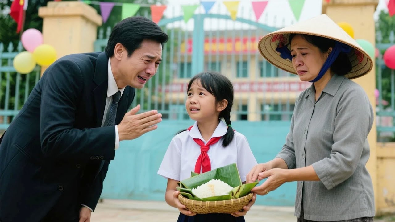 GẶP LẠI VỢ CŨ và con gái bán xôi TRƯỚC CỔNG TRƯỜNG, TỶ PHÚ chết lặng khi biết sự thật bị che giấu
