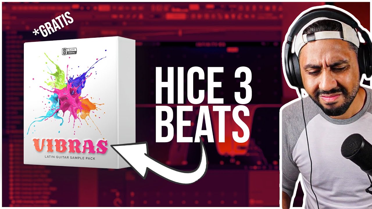 Asi hago 3 beats de reggaeton con samples de Slate Digital | Vibras