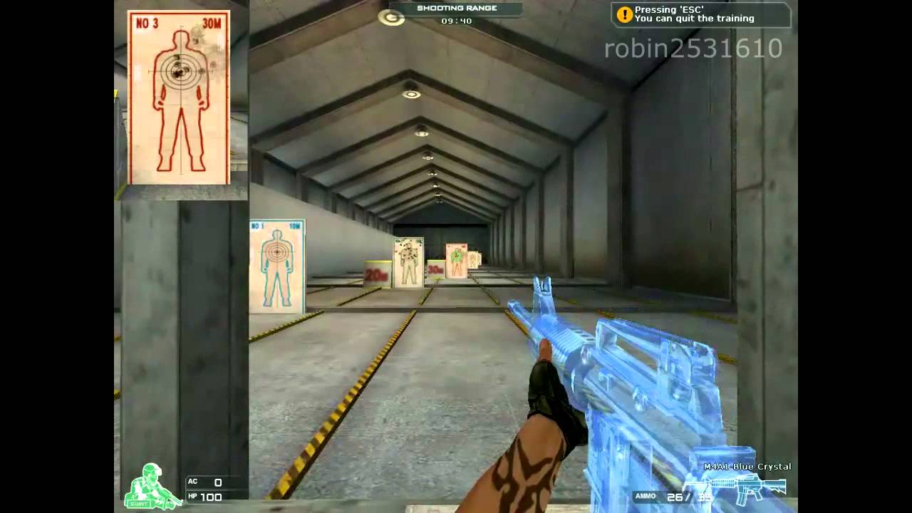 M4A1 - BLUE CRYSTAL [CROSSFIRE Z8 GAMES]