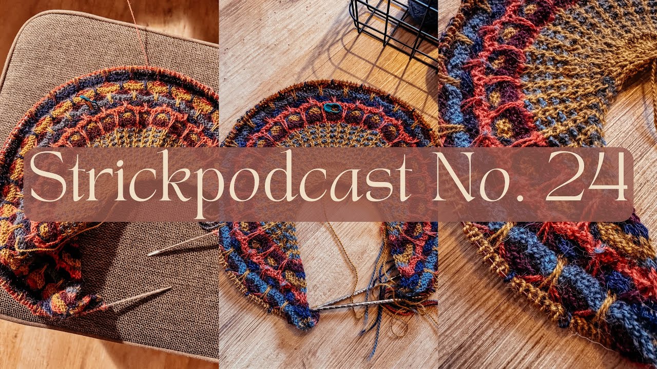 Strickpodcast No. 24 | Aurora Cabin Shawl - neuer Strickclub - Isager Yarn & Co
