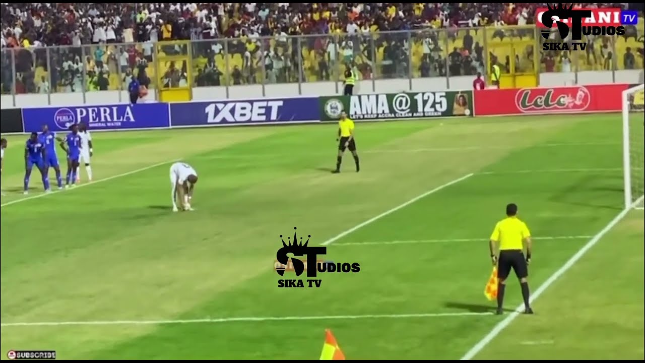 Jordan Ayew&rsquo;s penalty goal vs Central Africa Republic