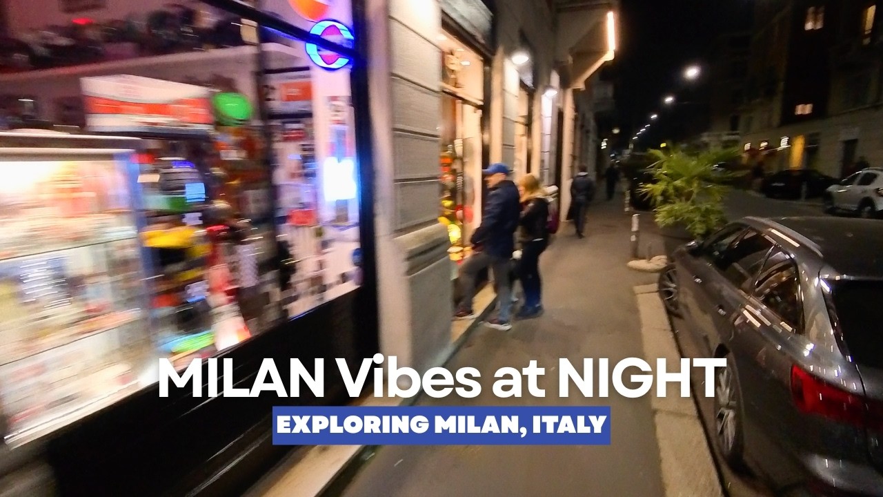 Night Flow: Electric Scooter POV through Milan 🇮🇹