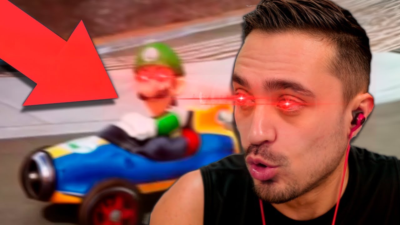 HEITIR JOGANDO MARIO KART 8 SEM MÁSCARA PELA PRIMEIRA VEZ COM OS INIMIGOS KKKKKKJJJ