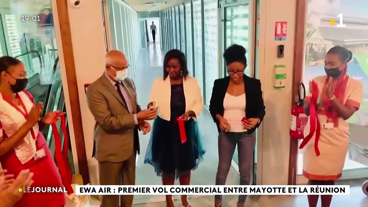 Ewa Air : Premier vol commercial entre Mayotte et la Réunion.