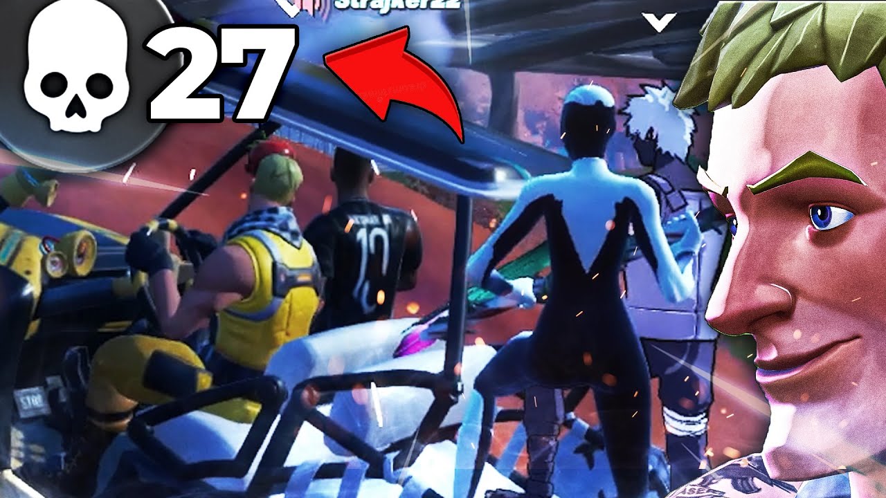 27 KILLOVA SQUAD SA FANOVIMA | FORTNITE SEZONA 8
