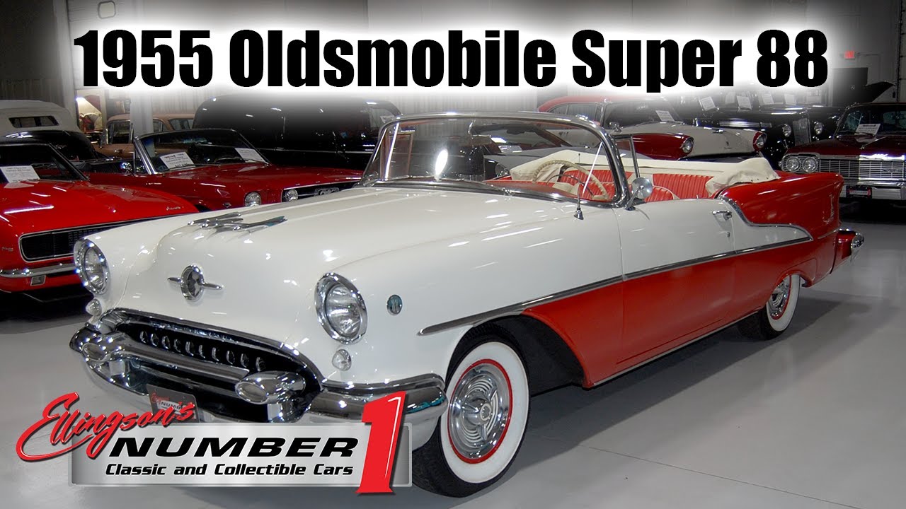 1955 Oldsmobile Super 88 Convertible - FOR SALE at Ellingson Motorcars in Rogers, MN