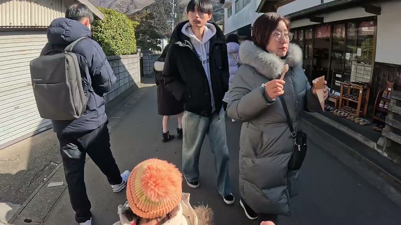 2026/01/26 由布院亂逛-湯之坪街道逛回停車場