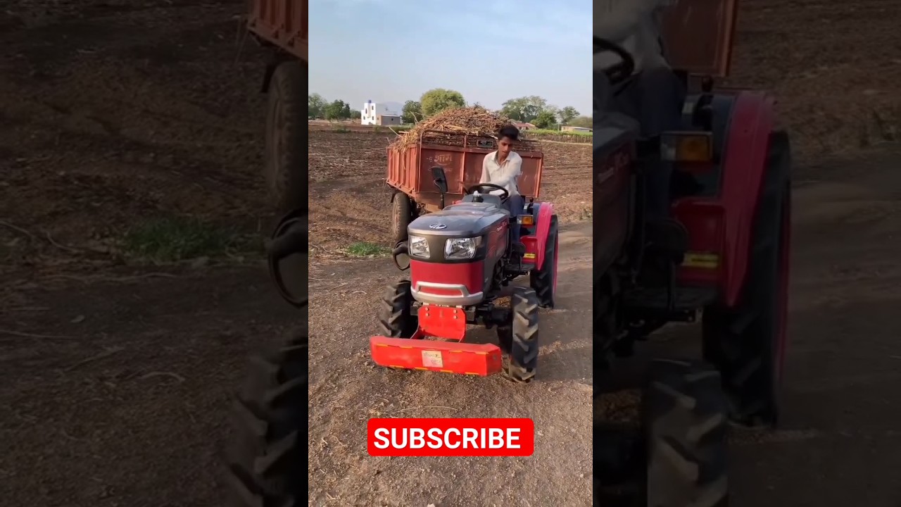 Mahindra Jivo on trolley 💪🔥🔥#mahindrajivo 🔥