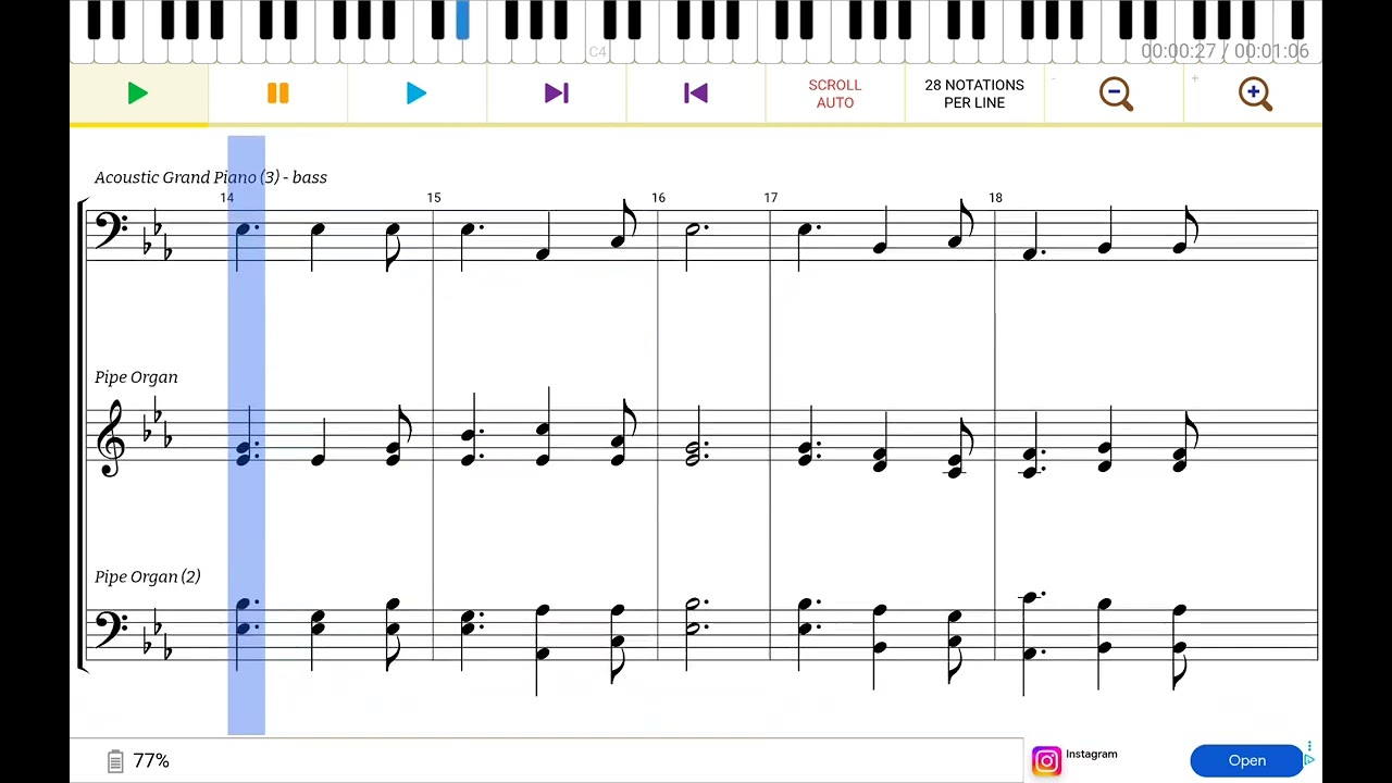 Nearer, Dear Savior, To Thee (bass)