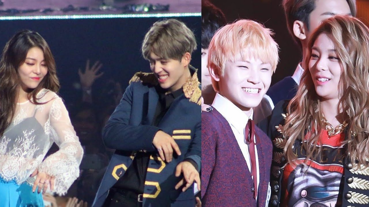 Ailee & Seventeen Moments + Interactions