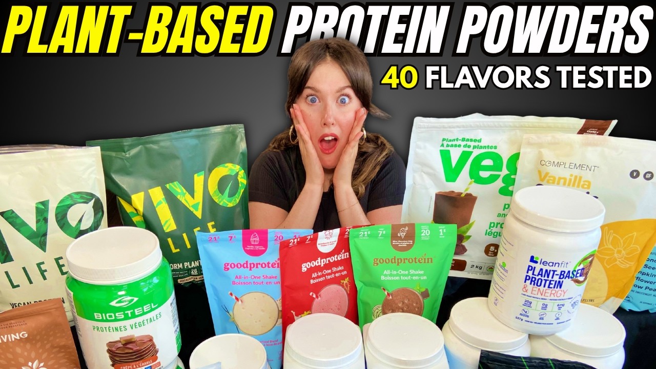 I Tested 40 Plant-Based Protein Powders So You Don't Have To 💪🏼