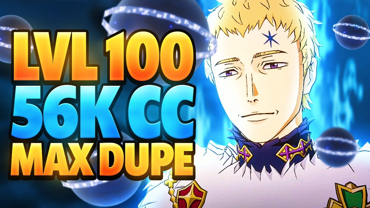 THE VERY BEST! 56K CC MAX DUPE WIZARD KING JULIUS IN PVP IS AMAZING! | Black Clover Mobile