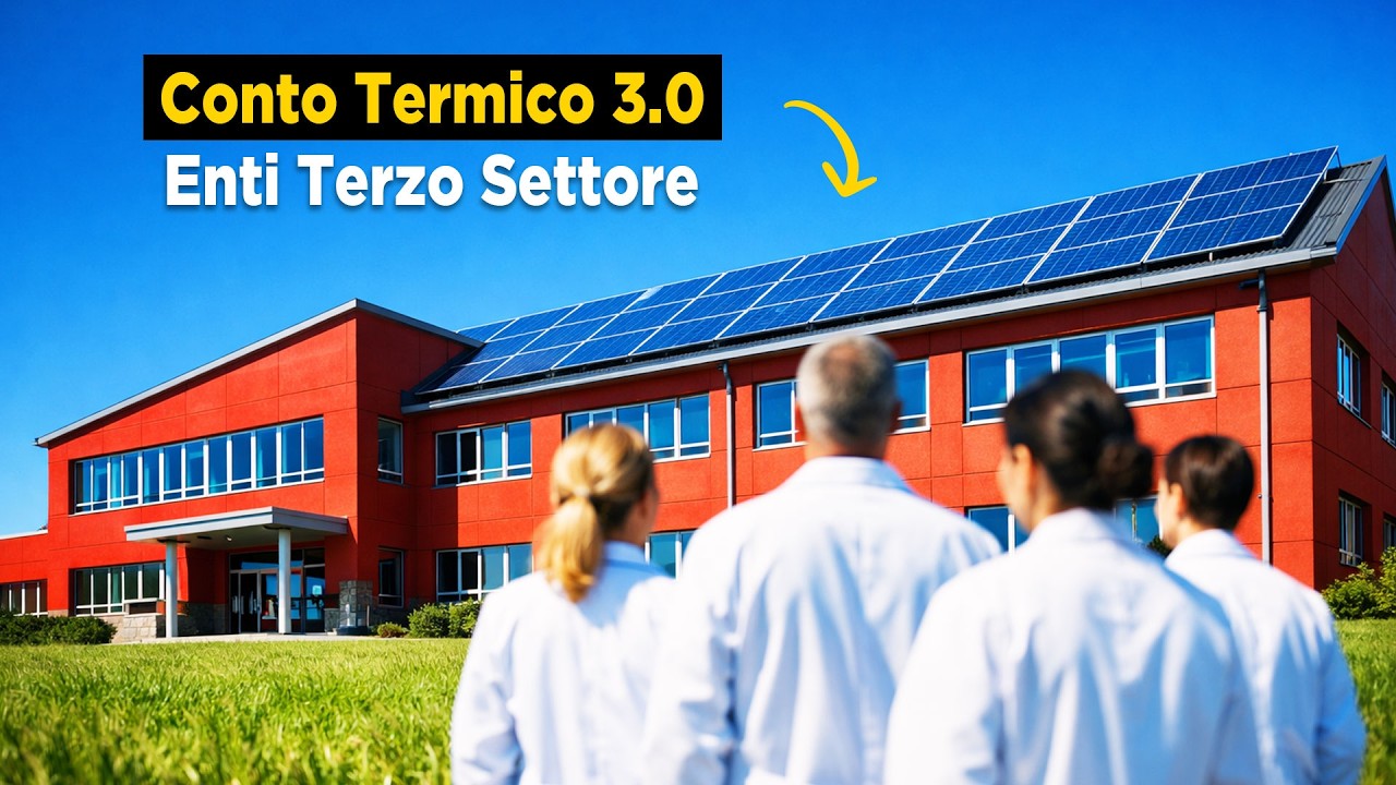 CONTO TERMICO 3.0: un'opportunità per il TERZO SETTORE | RiESCo