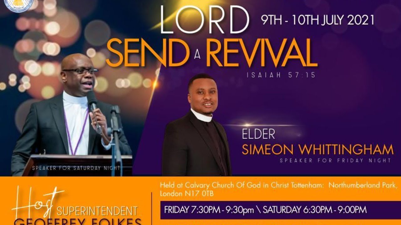 COGIC - London North District Convention - Saturday Night