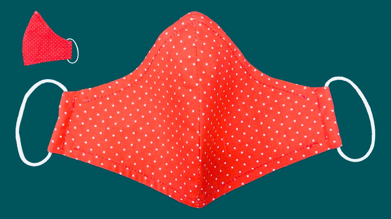 Mascherine Antivirus fai da te di stoffa cucire e facile -How To Make Fabric Face Mask At home