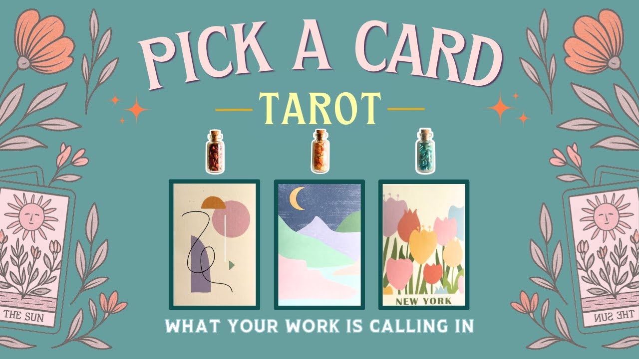 WHAT’S TRYING TO FIND YOU THROUGH YOUR WORK | Pick A Card Career Tarot Reading