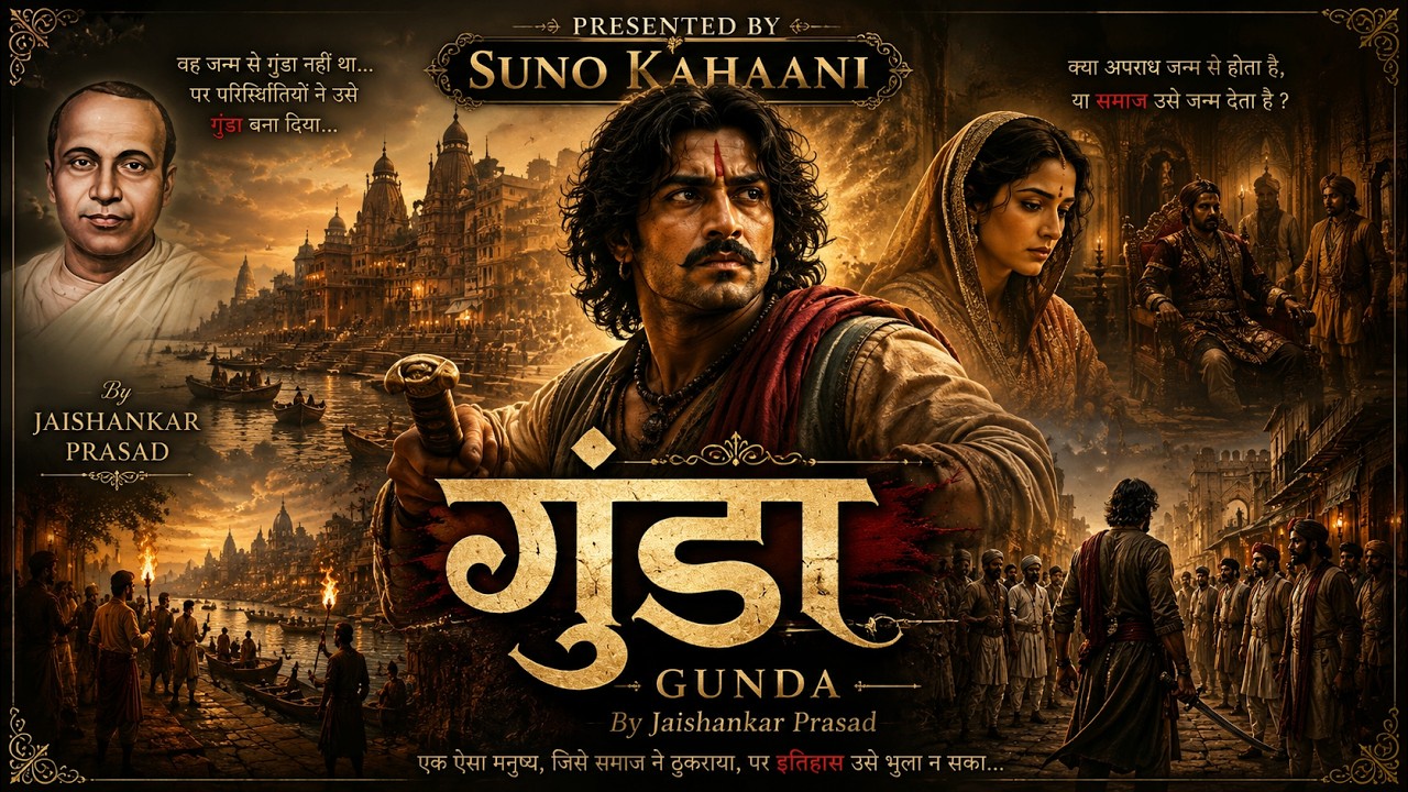 Gunda | गुंडा | Jaishankar Prasad | A Love Story | Audio Book | Bedtime Stories | Old | UPSC | JRF