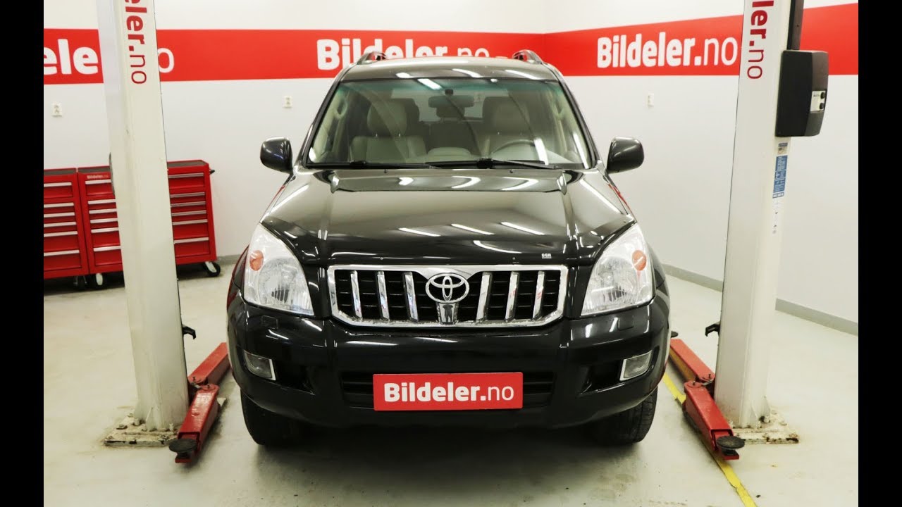 Toyota Land Cruiser (J120): Hvordan bytte bremser foran - 2002 til 2009 mod.