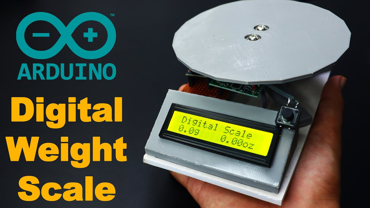 Модуль цифровых весов Arduino HX711 с датчиком нагрузки